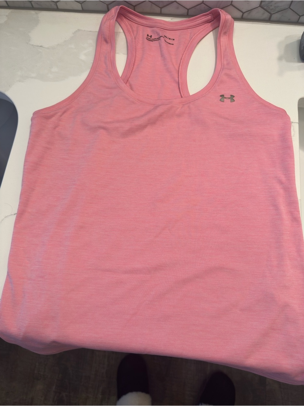 Under Armour Pink Racerback Performance Tank